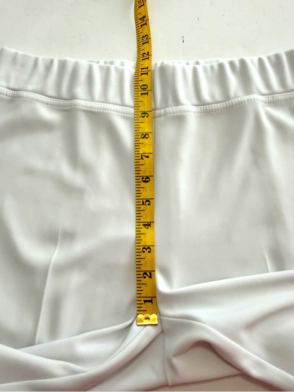 Joseph Ribkoff White Pull On Knit Pants Size 14 Cropped Straight Dress Work - Picture 11 of 12